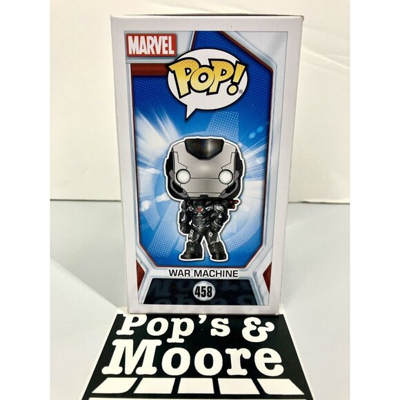 Funko Pop! Marvel Avengers: War Machine 458 Vinyl Figure With Protector - Picture 5 of 16